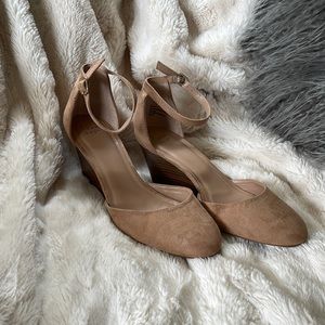 Beige Wedges